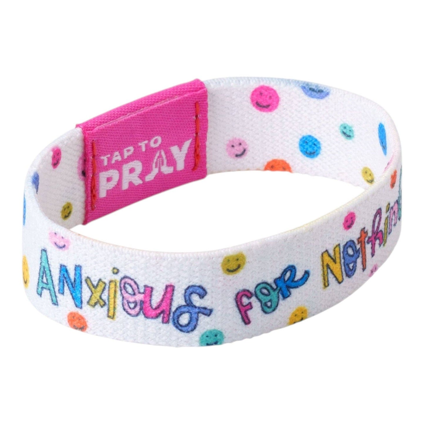 Tap To Pray® Kingfolk Series Wristband – Anxious For Nothing