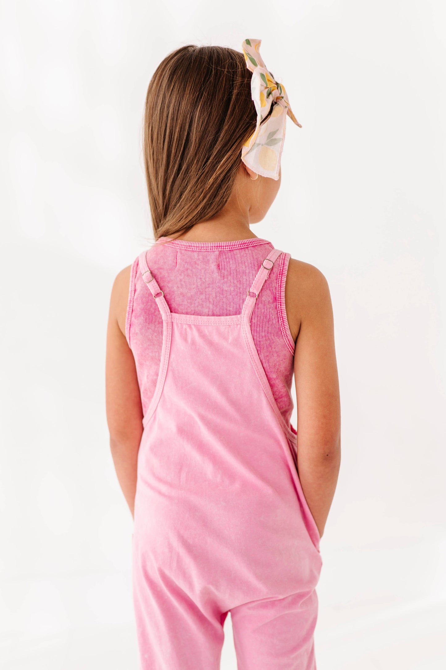 Baby Pink Vintage Romper & Tank