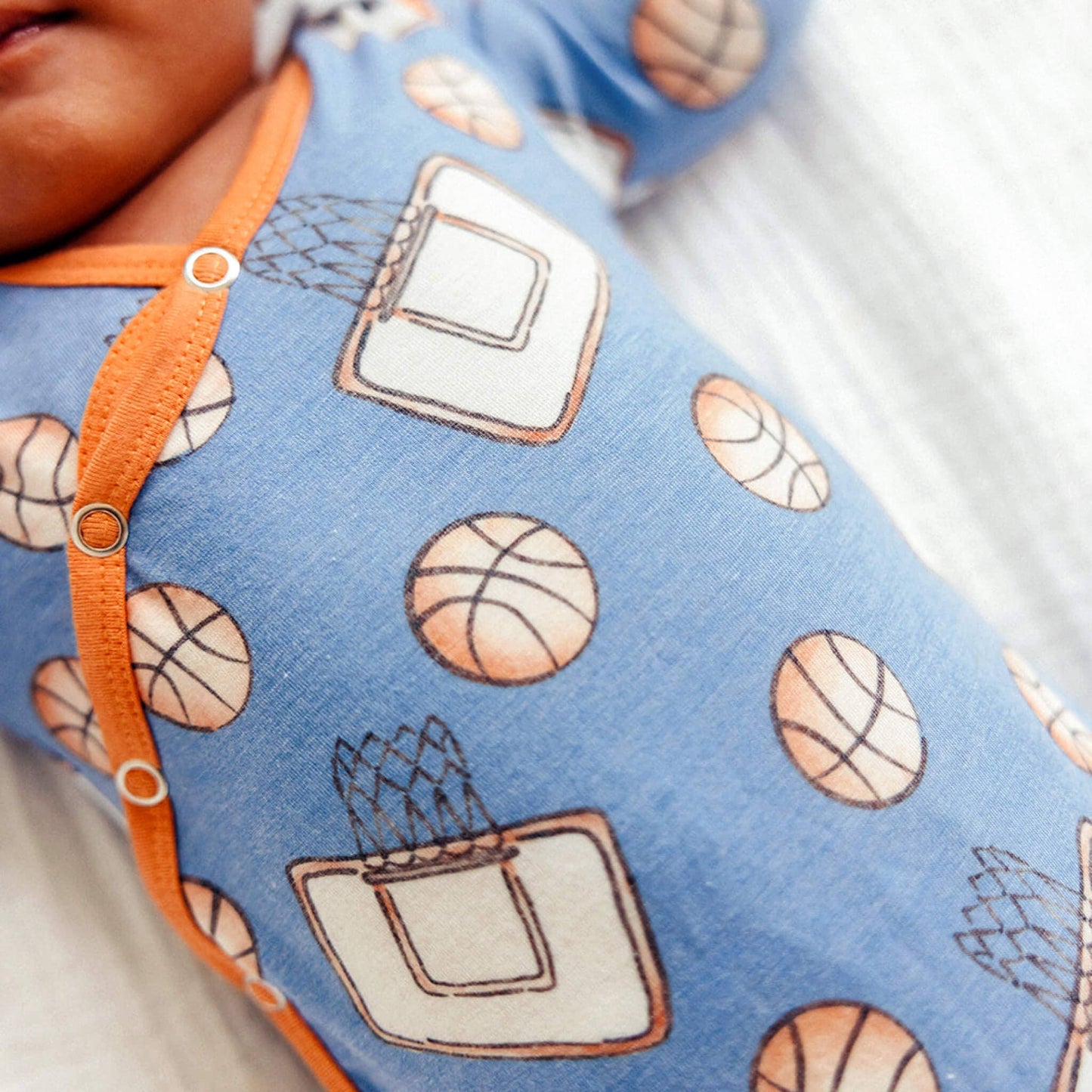 Newborn Knotted Baby Gown | Dunk