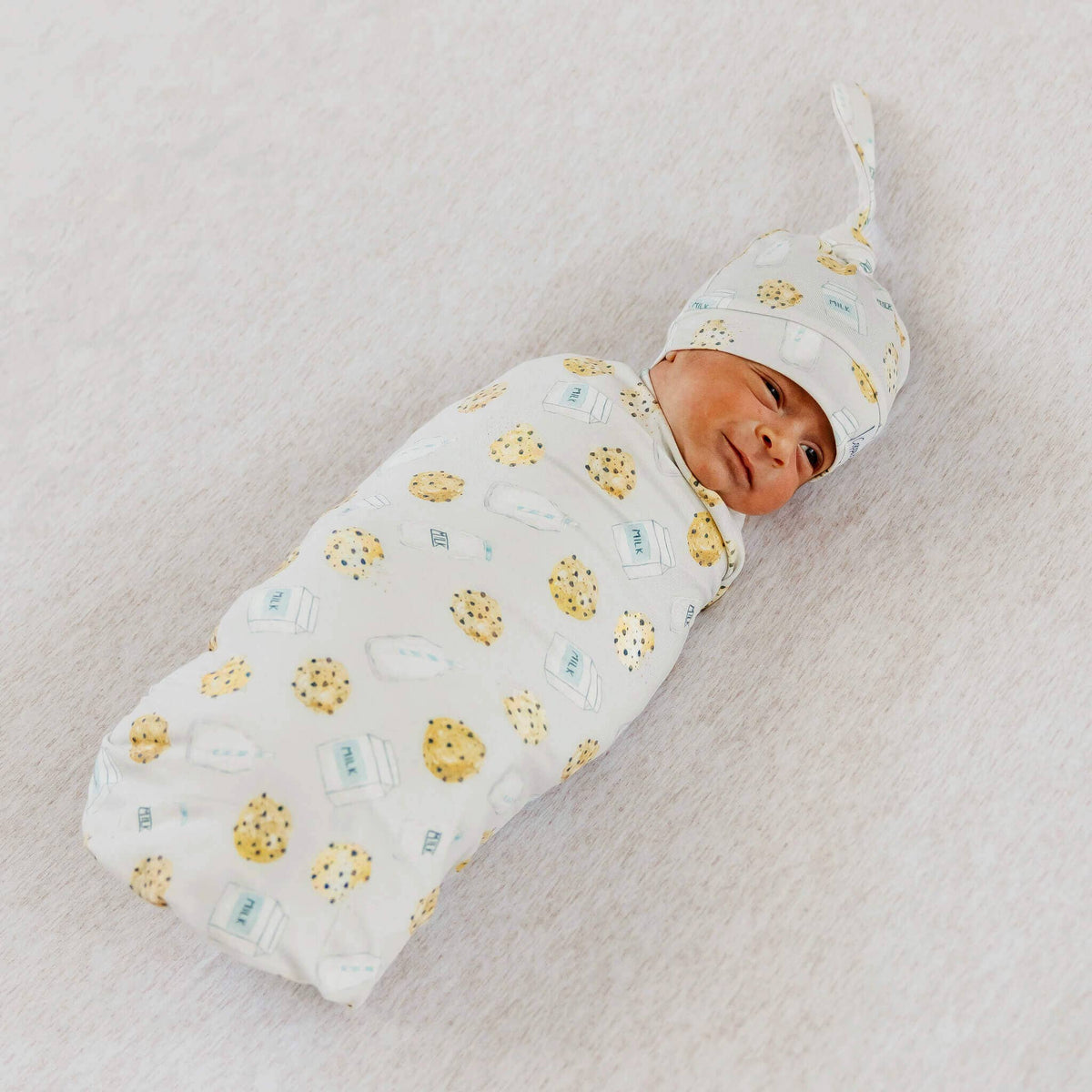 Knit Swaddle Blanket | Chip