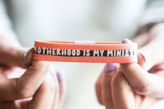 Motherhood is My Ministry Bracelet