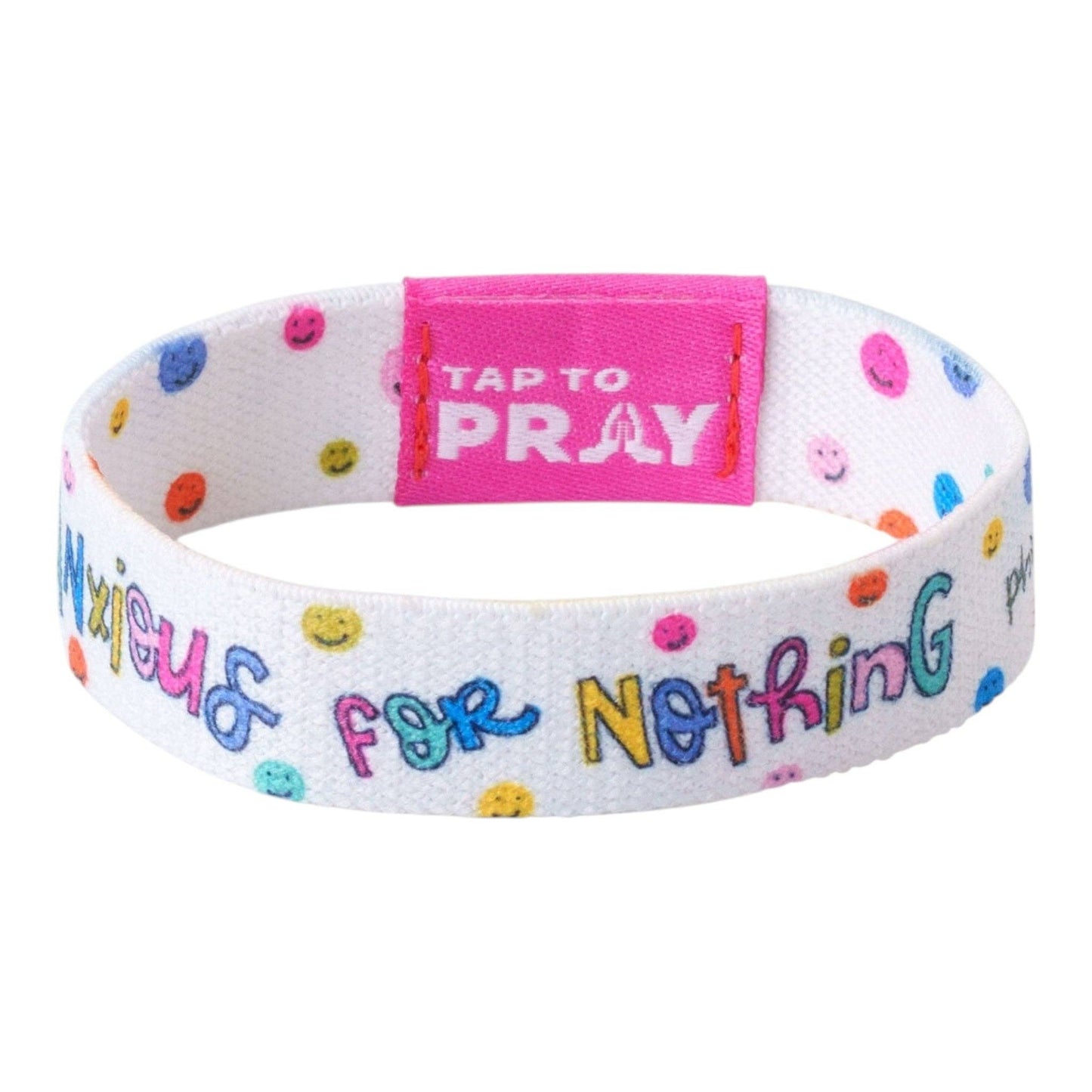 Tap To Pray® Kingfolk Series Wristband – Anxious For Nothing