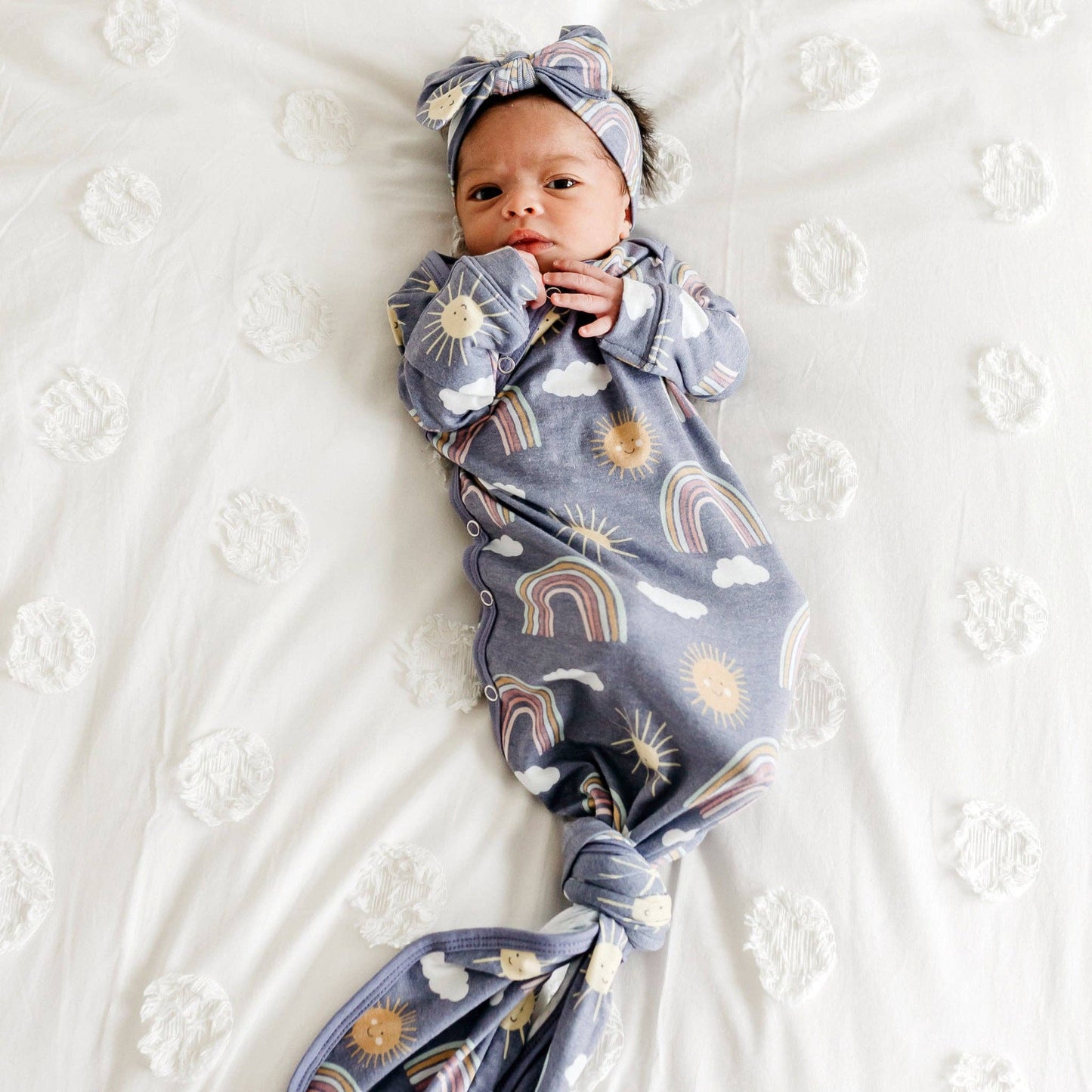 Newborn Knotted Gown | Hope