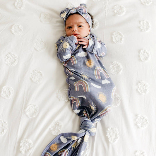 Newborn Knotted Gown | Hope