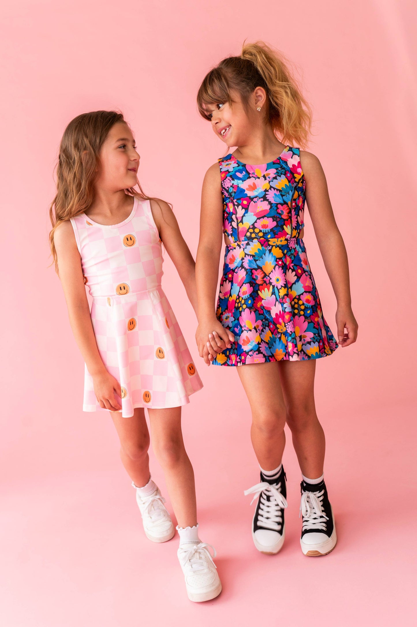 Happy Hopscotch | Twisty Back Active Dress