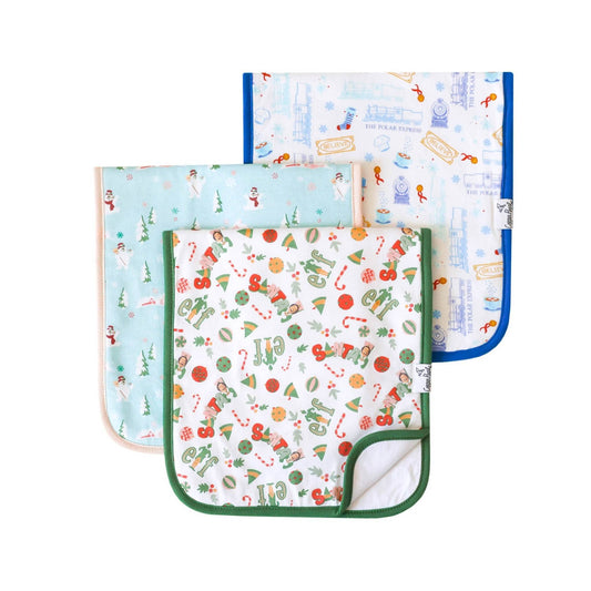 Burp Cloths | Christmas Classics