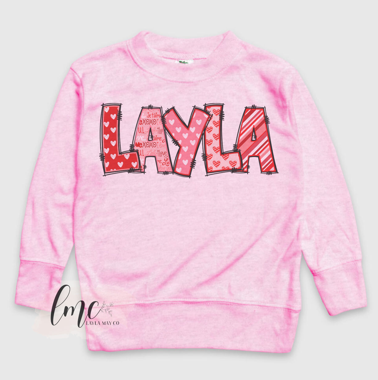 Valentine's Name Tees | Children's