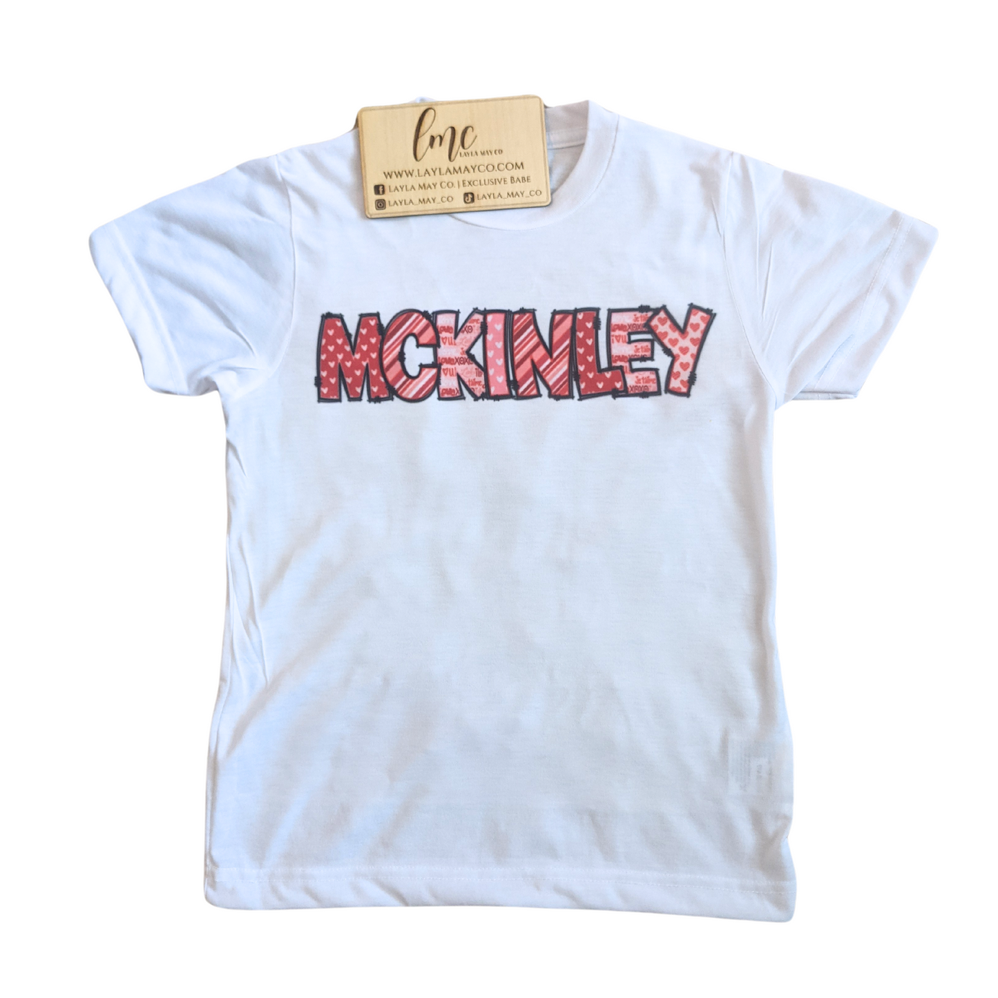 Valentine's Name Tees | Children's