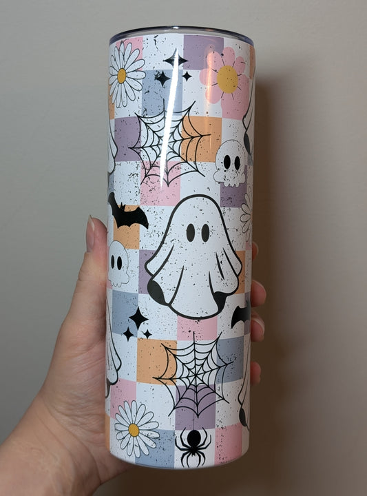 Retro Ghost Tumbler