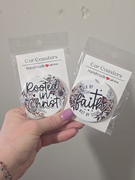 Rooted In Christ Coaster