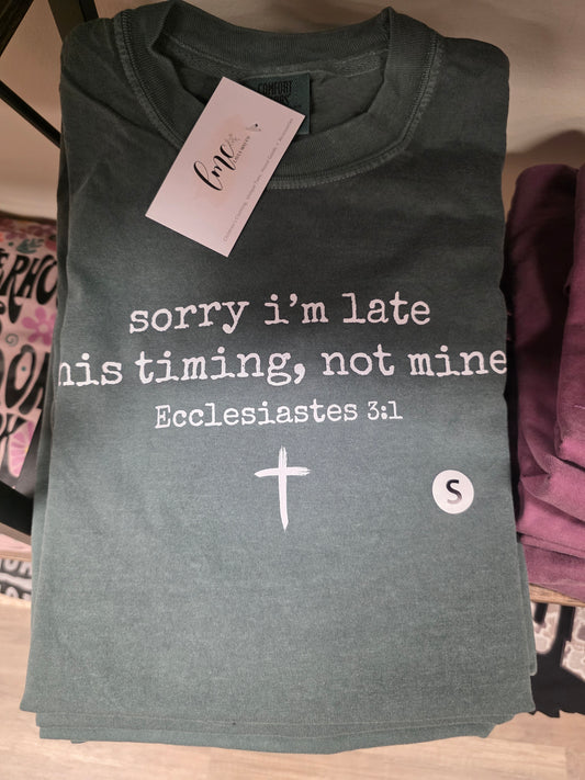 Sorry I'm Late