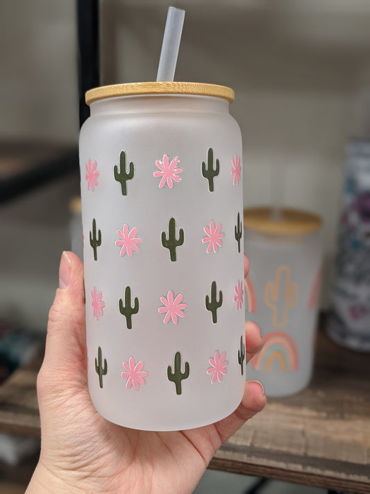 Floral Cactus Libbey