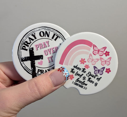 Pray On It Coasters