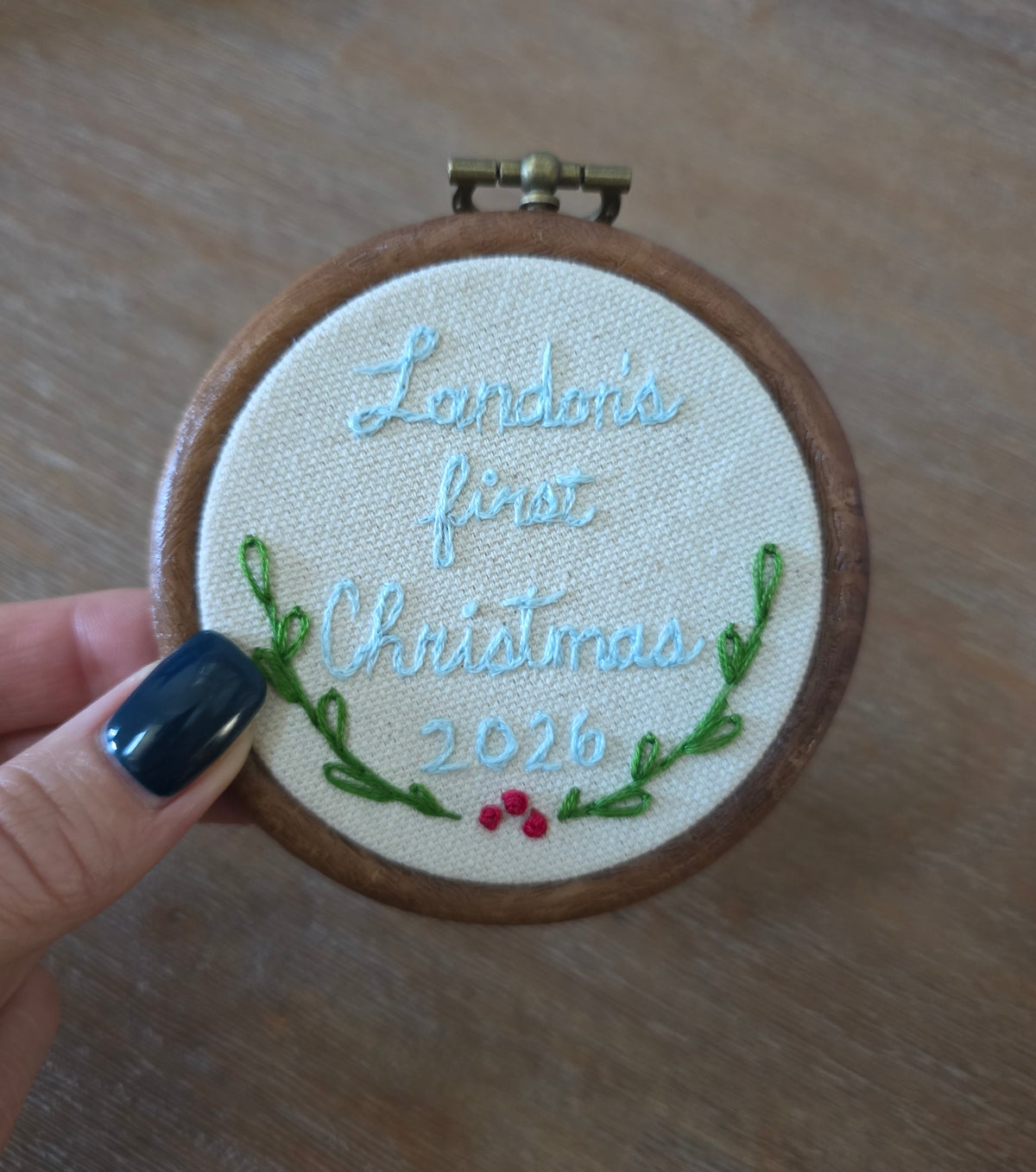 Baby's First Christmas Ornament CUSTOMIZABLE | PRE-ORDER