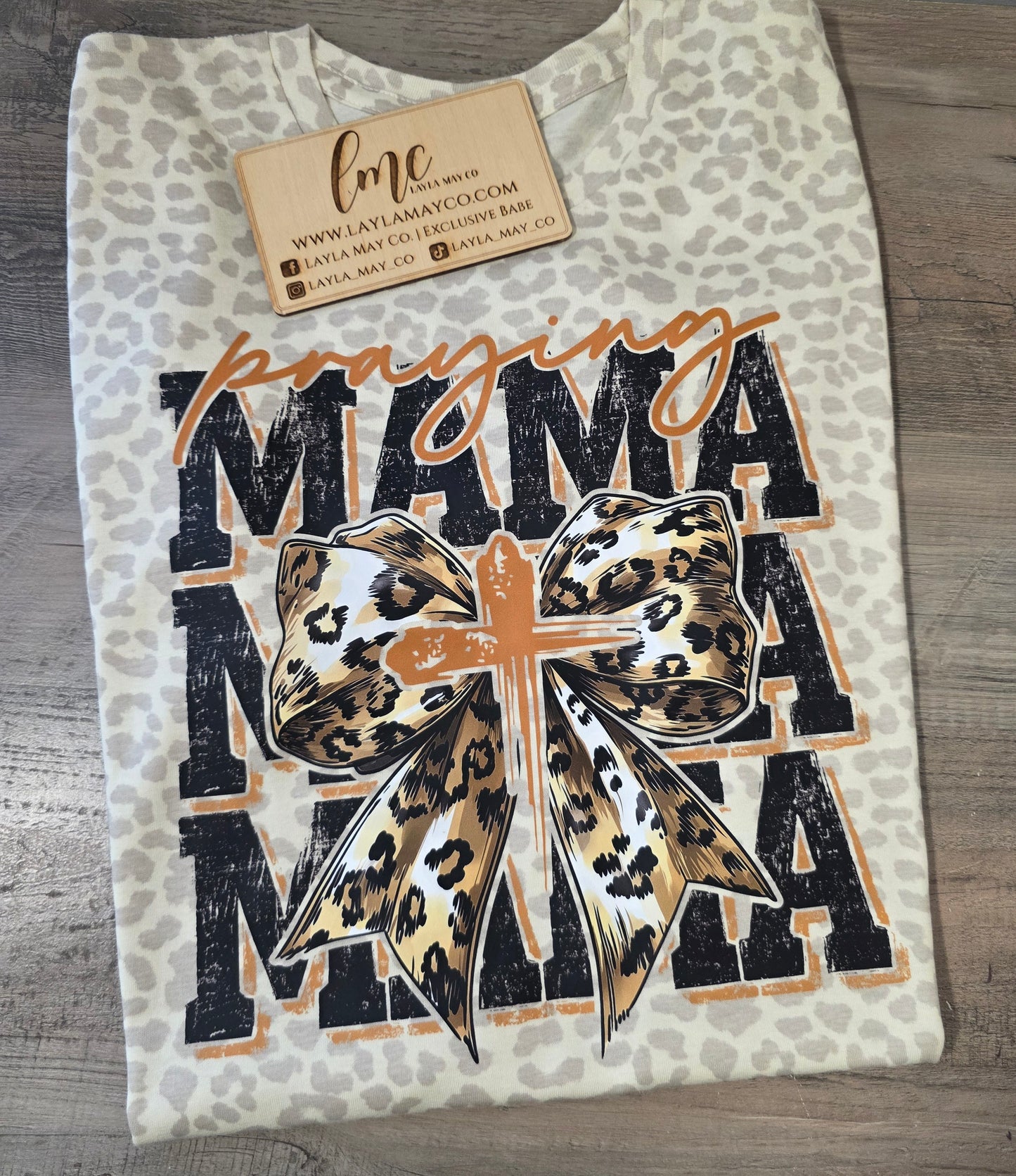 Praying Mama Leopard