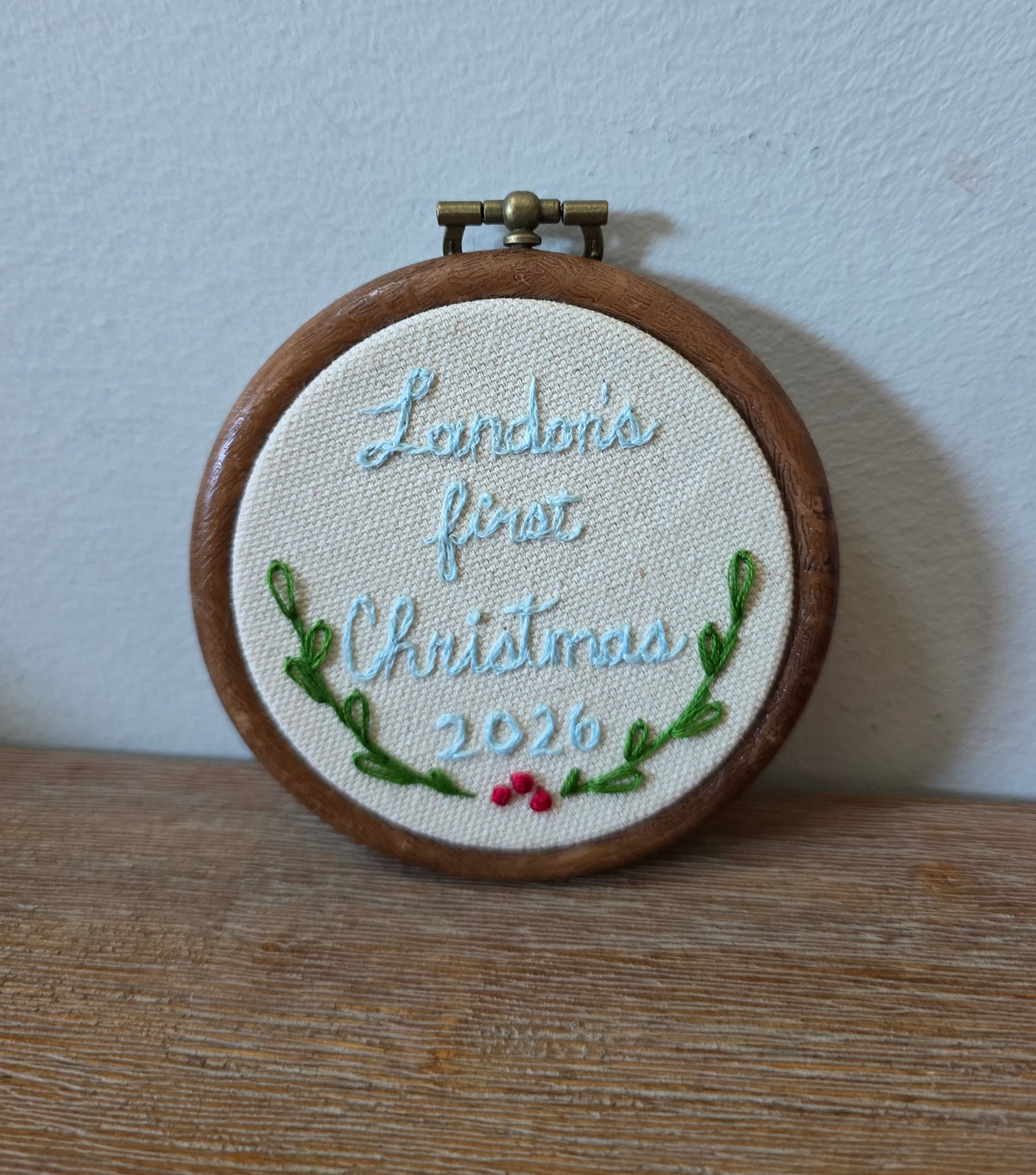 Baby's First Christmas Ornament CUSTOMIZABLE | PRE-ORDER