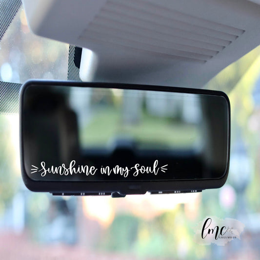 Sunshine In My Soul | Decal