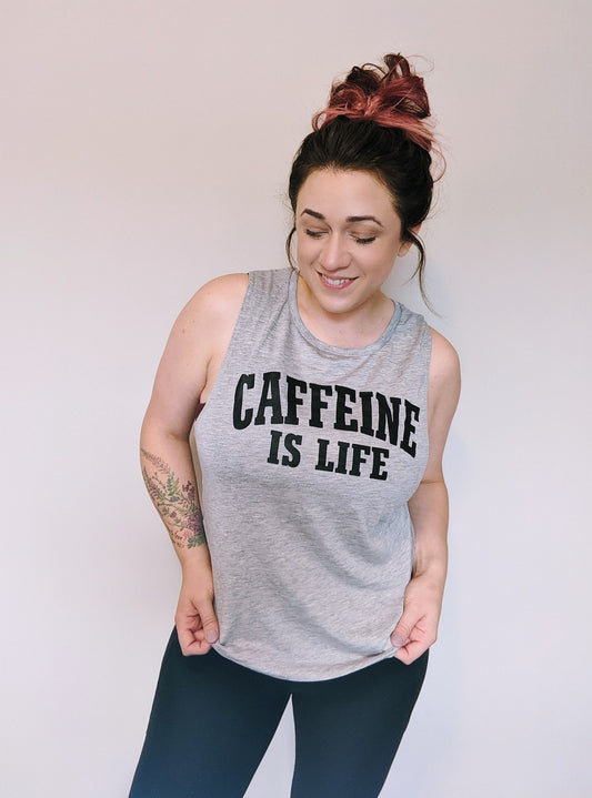 Caffeine Is Life Tank