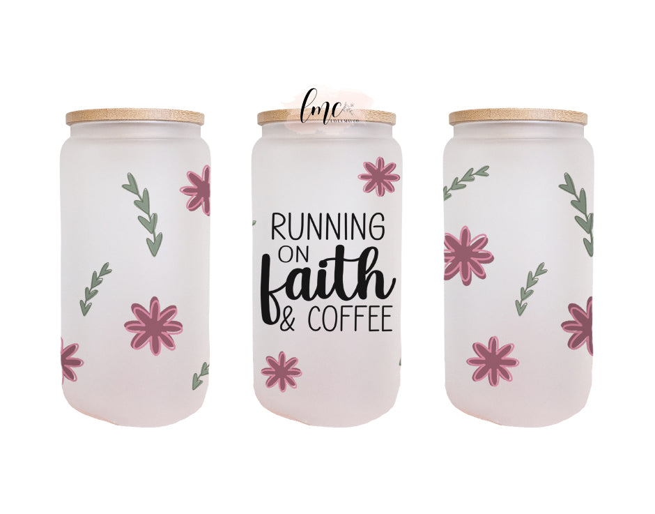 Running On Faith and Coffee | Libbey Glass