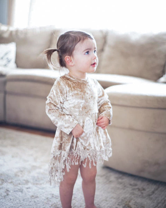 Velvet Boho Dress